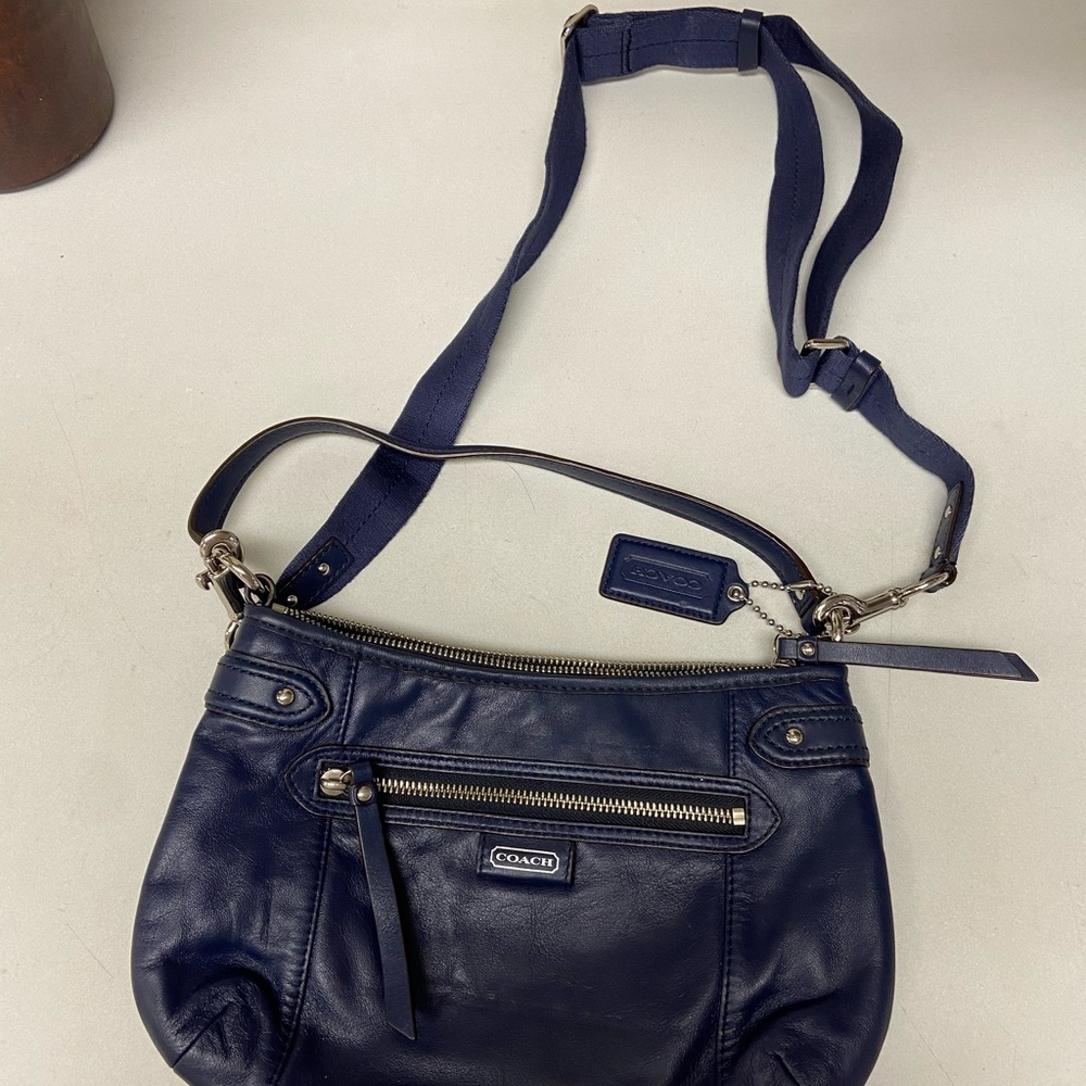 Navy Coach bag